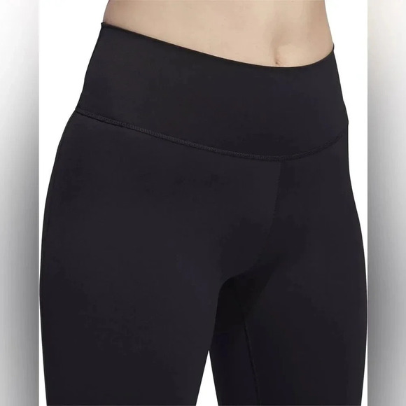 Adidas Womens 7/8 Ankle Leggings Black 3-Stripes Size XS High Rise FJ7187 - Picture 5 of 6